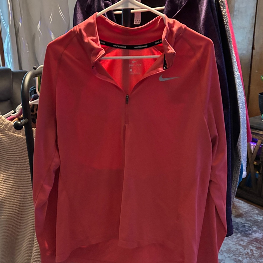 Nike Coral Half-Zip Pullover